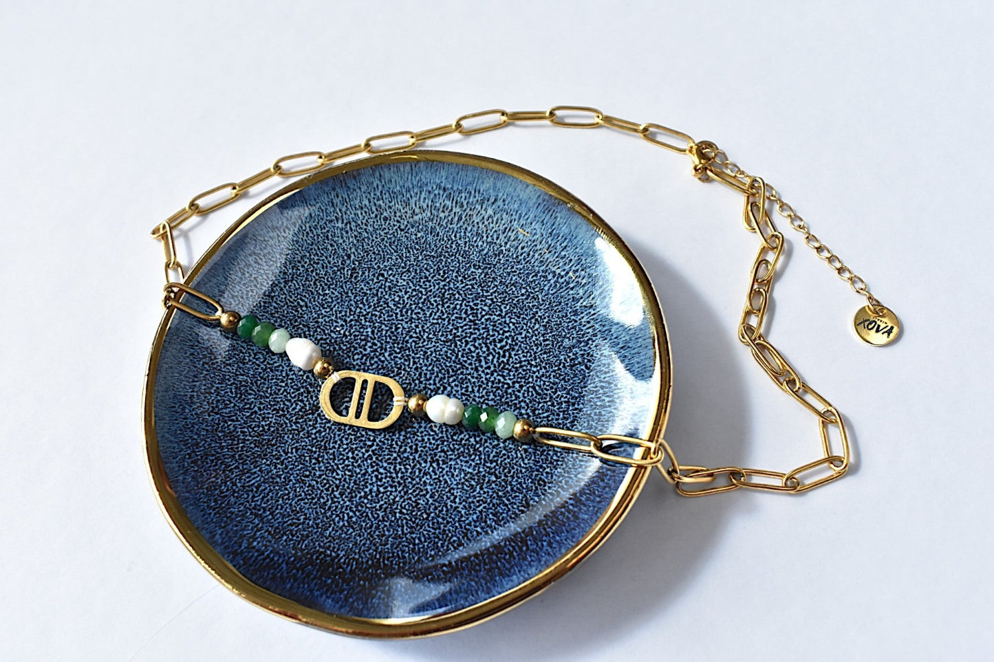 Ivy - Ketting DD met groen
