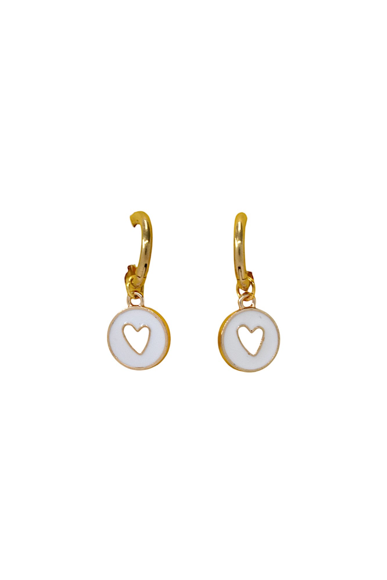 Julia - Kleine hoops met bedel
