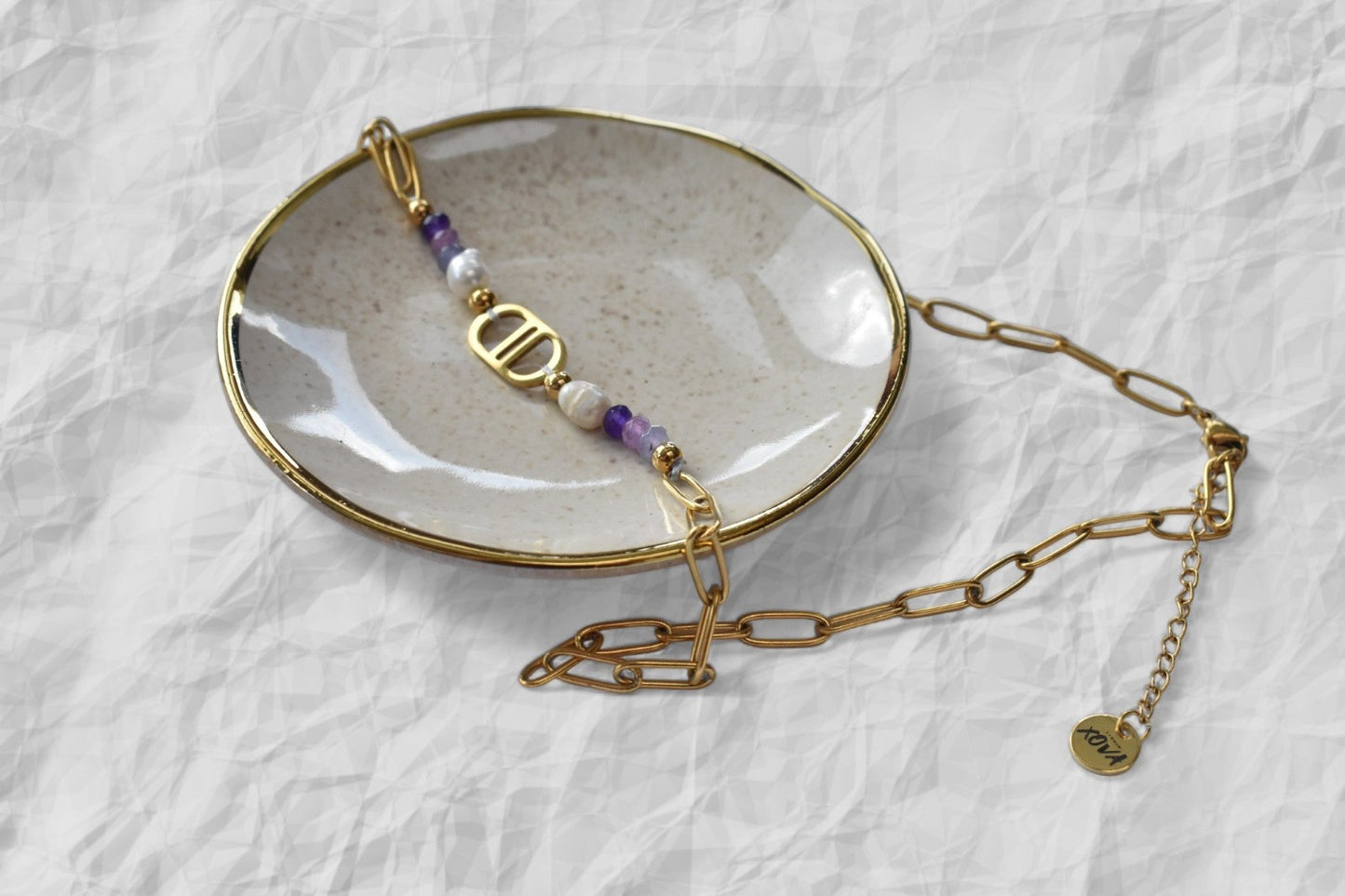 Maeve - Ketting DD met paars